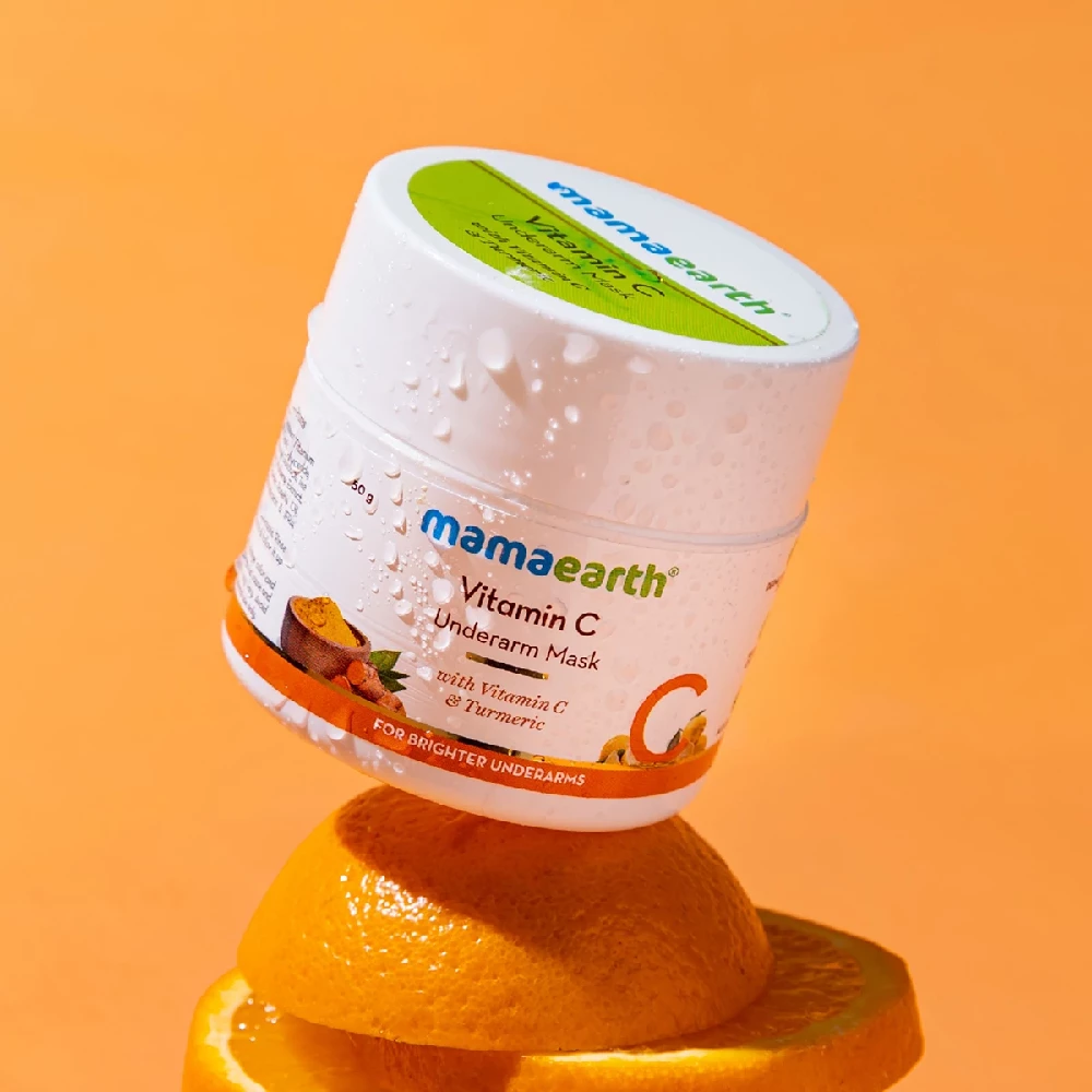 Vitamin C Underarm Mask with Vitamin C & Turmeric for Brighter Underarms - Image 2