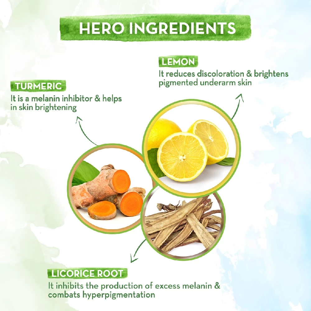 Vitamin C Underarm Mask with Vitamin C & Turmeric for Brighter Underarms - Image 5