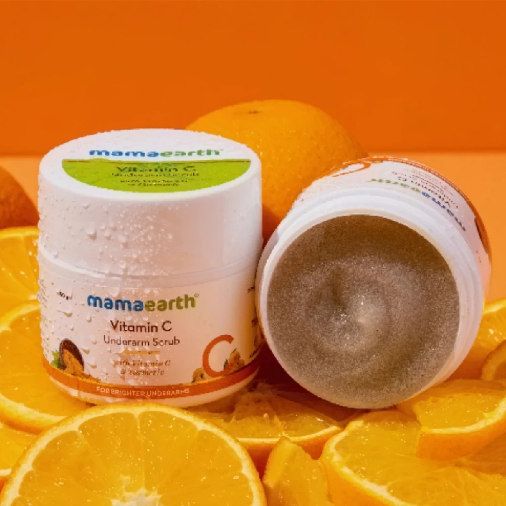 Vitamin C Underarm Scrub with Vitamin C and Turmeric for Brighter Underarms - Image 2