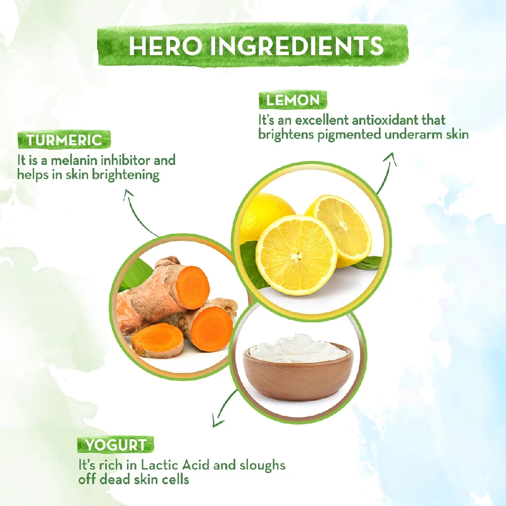 Vitamin C Underarm Scrub with Vitamin C and Turmeric for Brighter Underarms - Image 5