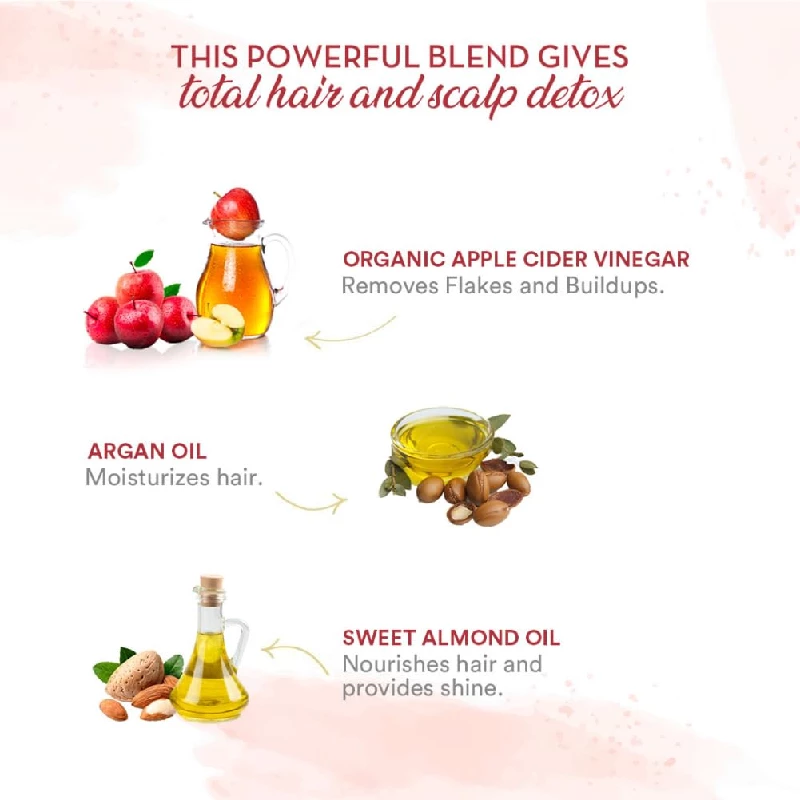 WOW Skin Science Apple Cider Vinegar Shampoo with DHT Blockers - Image 5