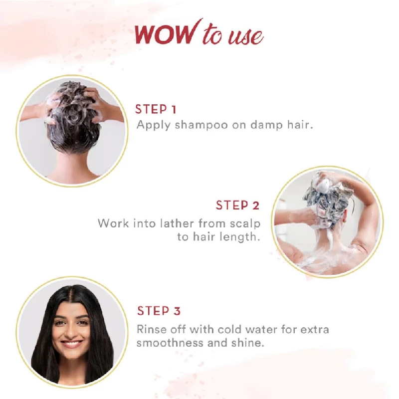 WOW Skin Science Apple Cider Vinegar Shampoo with DHT Blockers - Image 6