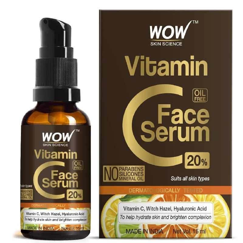 WOW Skin Science Brightening 20% Vitamin C Face Serum