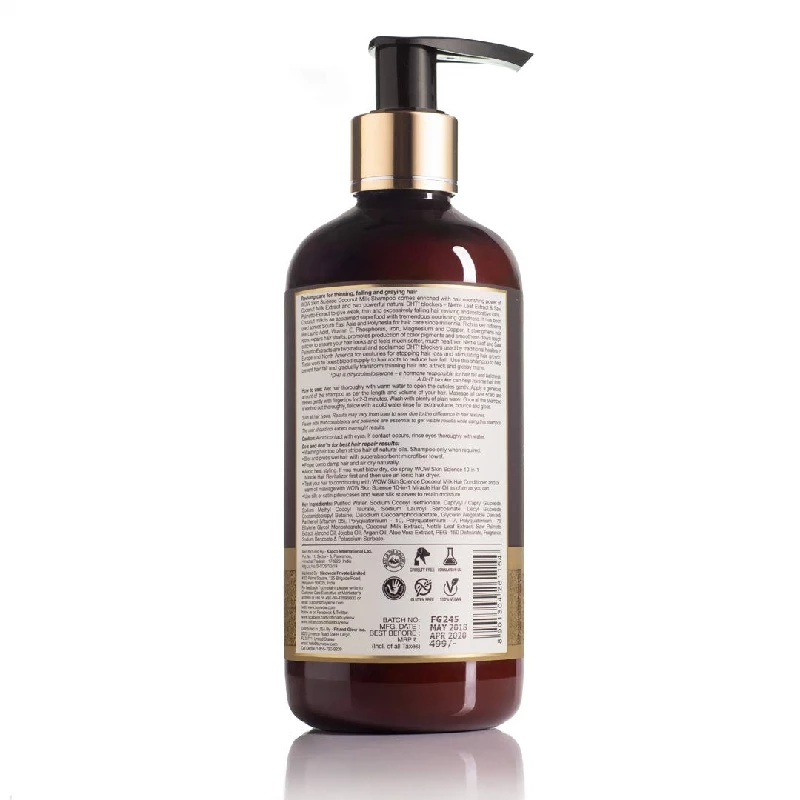 WOW Skin Science Coconut Milk Shampoo - Image 2