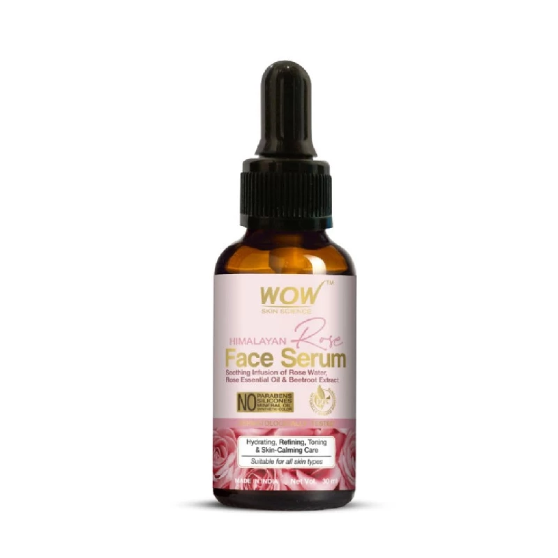 WOW Skin Science Hydrating Himalayan Rose Face Serum WOW Skin Science Hydrating Himalayan Rose Face Serum-Pack Size-30 ml