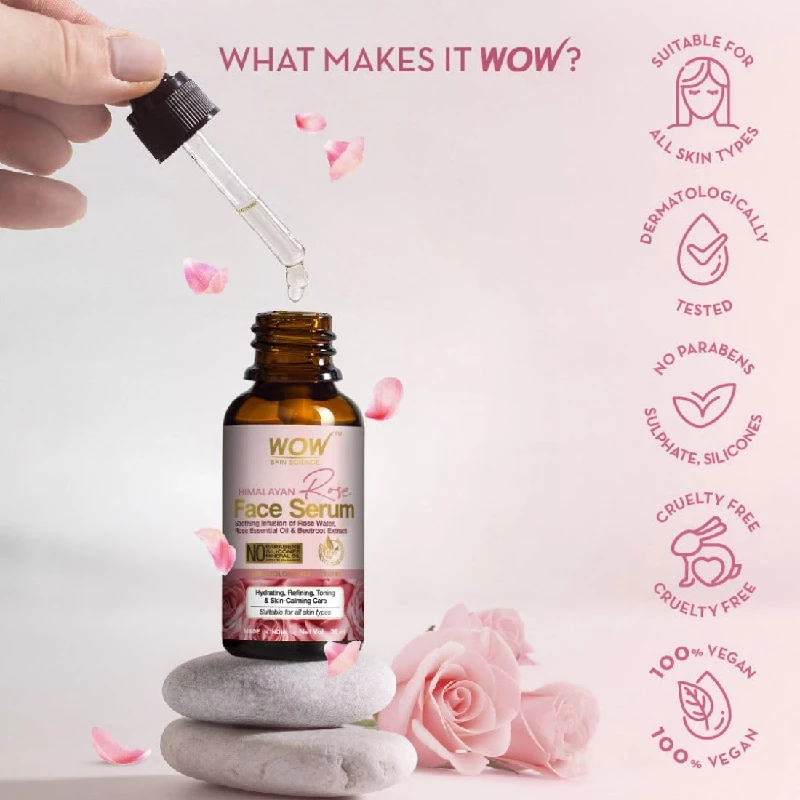 WOW Skin Science Hydrating Himalayan Rose Face Serum - Image 5