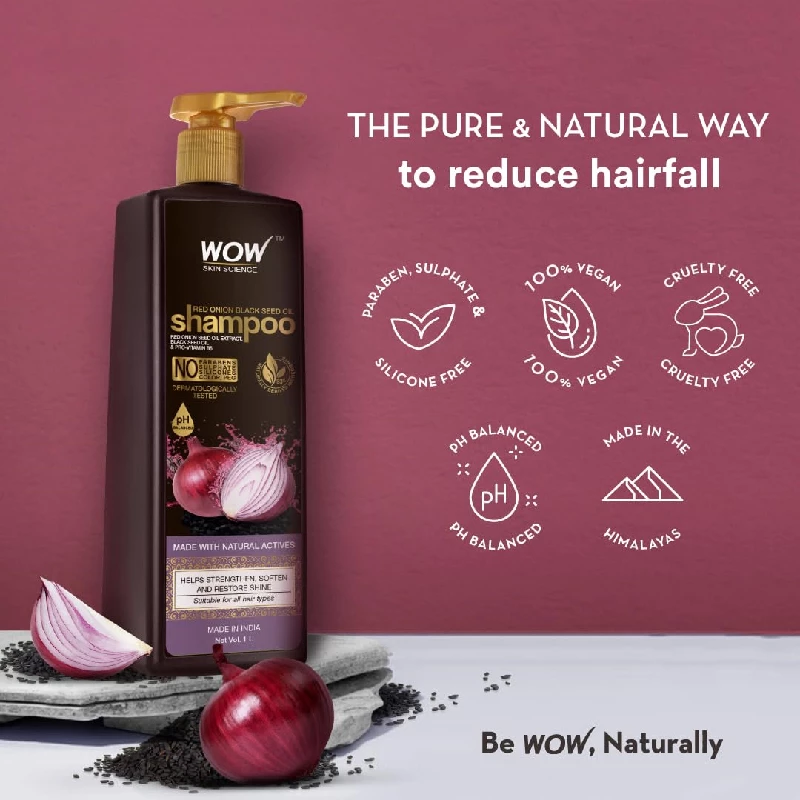 WOW Skin Science Onion Oil Shampoo - Image 8