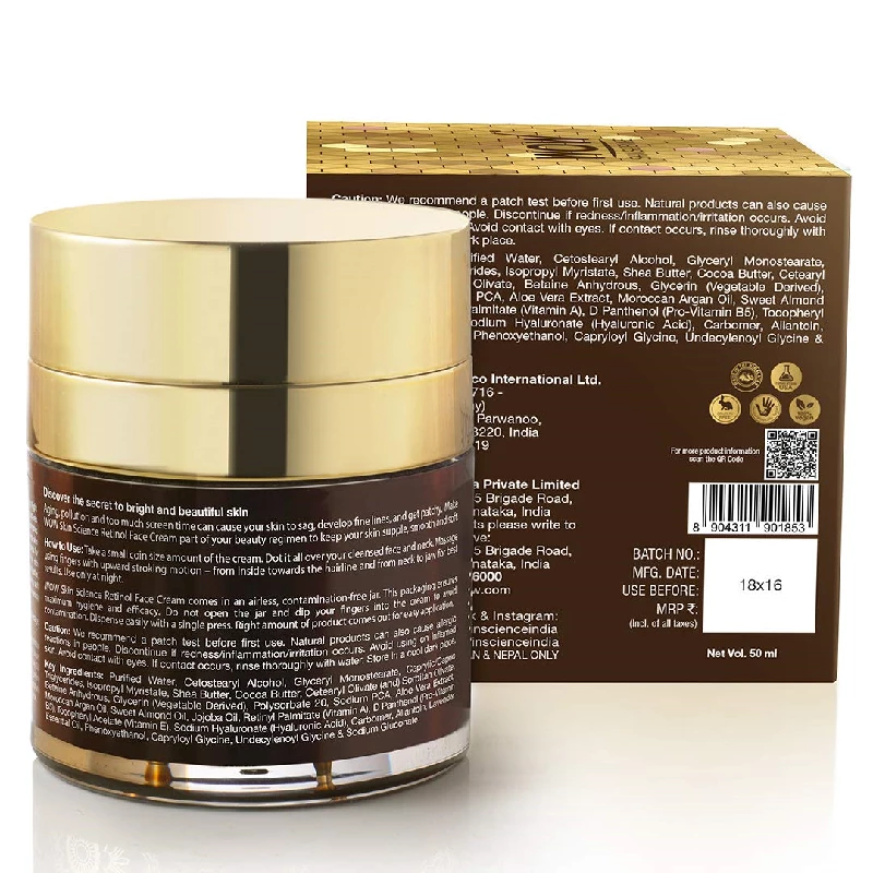 WOW Skin Science Retinol Face Cream - Image 3