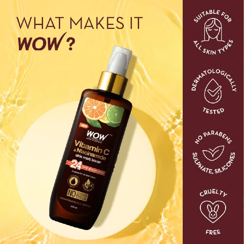 WOW Skin Science Vitamin C Skin Mist Toner - Image 5