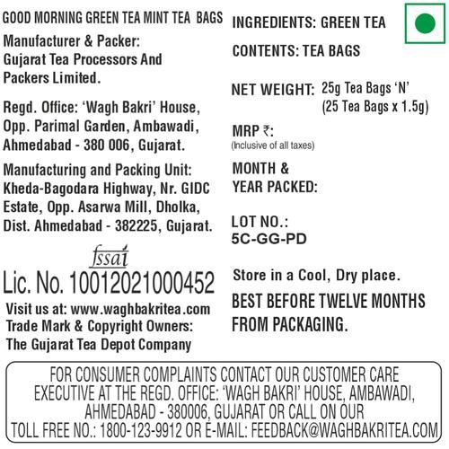 Wagh Bakri Green Tea - Mint - Image 7