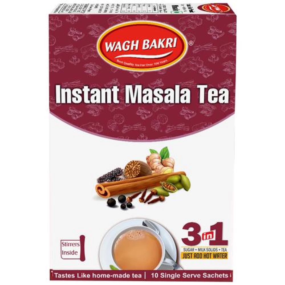 Wagh Bakri Instant Masala Tea Wagh Bakri Instant Masala Tea--140 g Carton