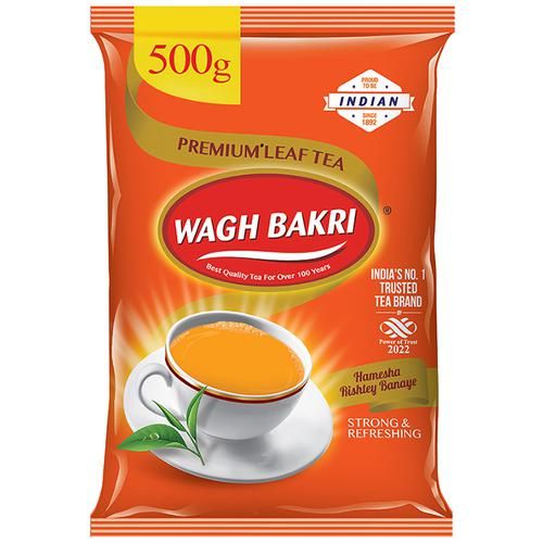 Wagh Bakri Premium Leaf Tea Wagh Bakri Premium Leaf Tea--500 g Pouch
