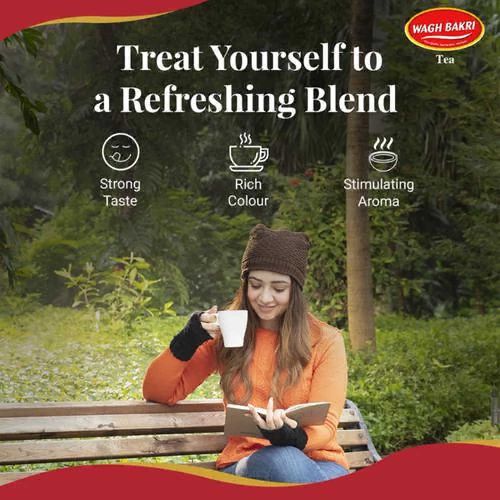 Wagh Bakri Spiced Tea - Blend Of 7 Refreshing Spices - Image 5