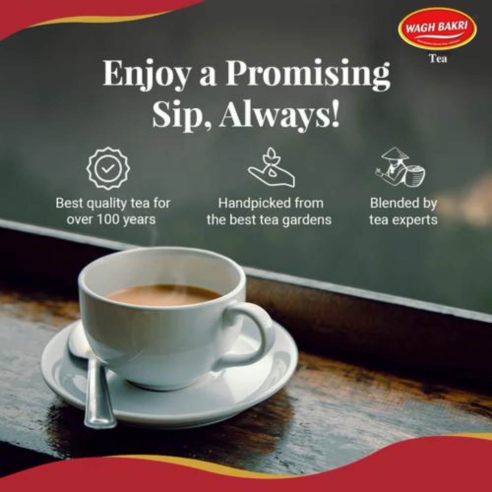 Wagh Bakri Spiced Tea - Blend Of 7 Refreshing Spices - Image 6