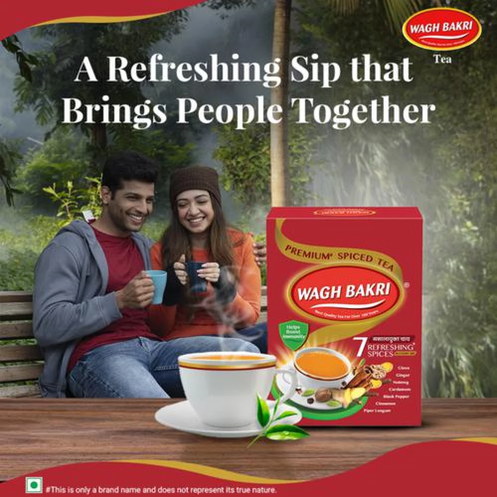 Wagh Bakri Spiced Tea - Blend Of 7 Refreshing Spices - Image 7