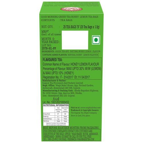 WaghBakri Green Tea - Honey Lemon - Image 2