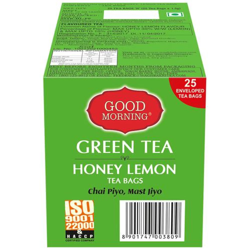 WaghBakri Green Tea - Honey Lemon - Image 3