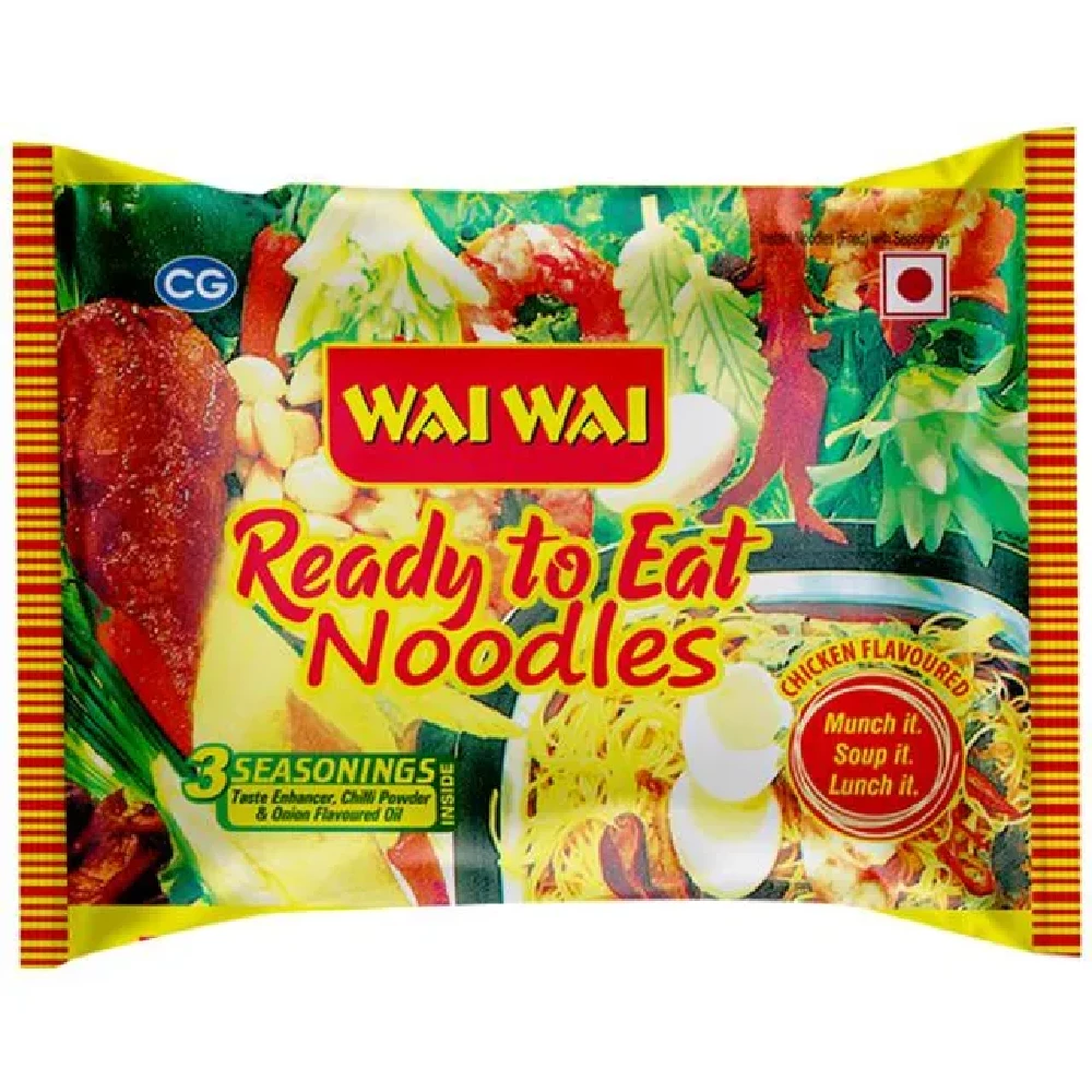 Wai Wai Ready To Eat Chicken Noodles Wai Wai Ready To Eat Chicken Noodles-Pack Size-70 g