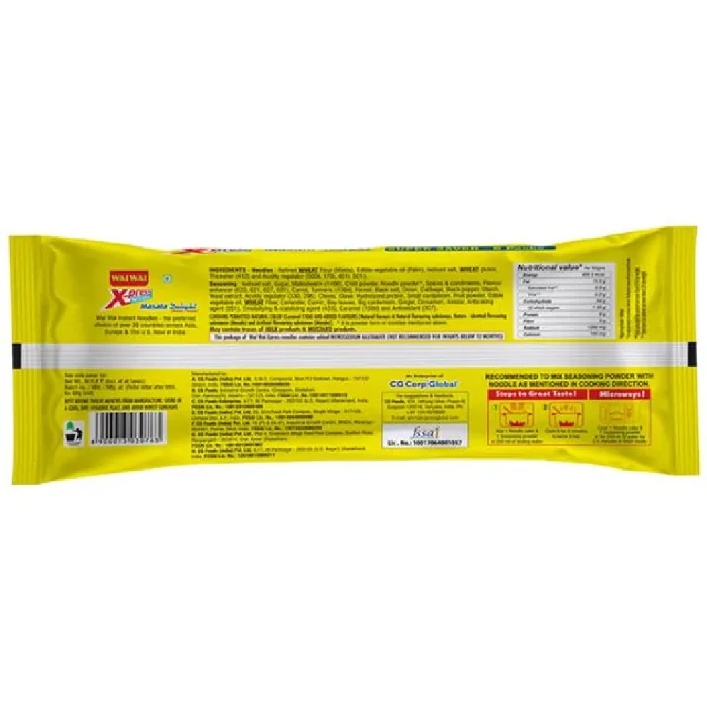 Wai Wai X-Press Noodles - Masala Delight, 6 In 1 - Image 2