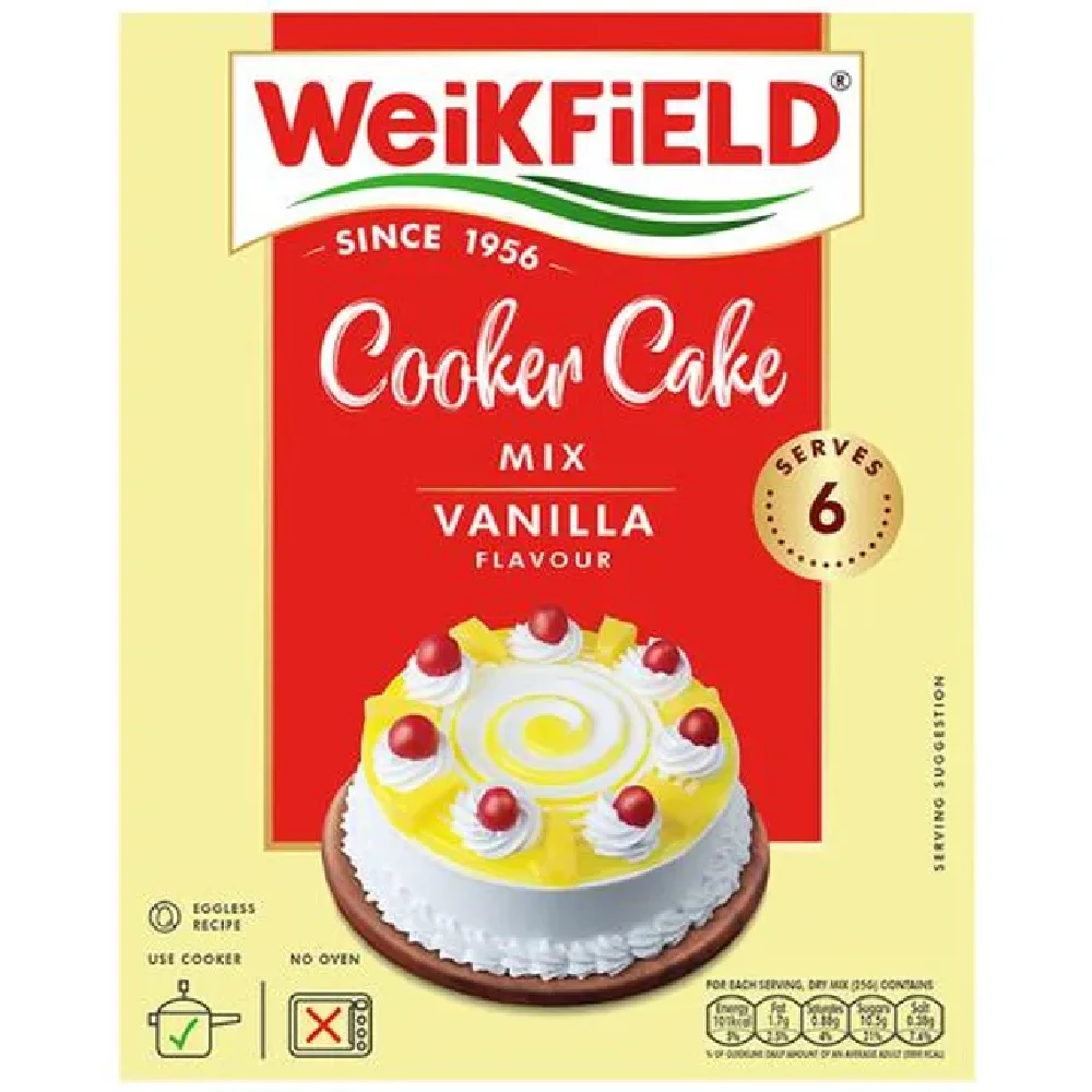 Weikfield Cooker Cake Mix - Vanilla Weikfield Cooker Cake Mix - Vanilla--150g