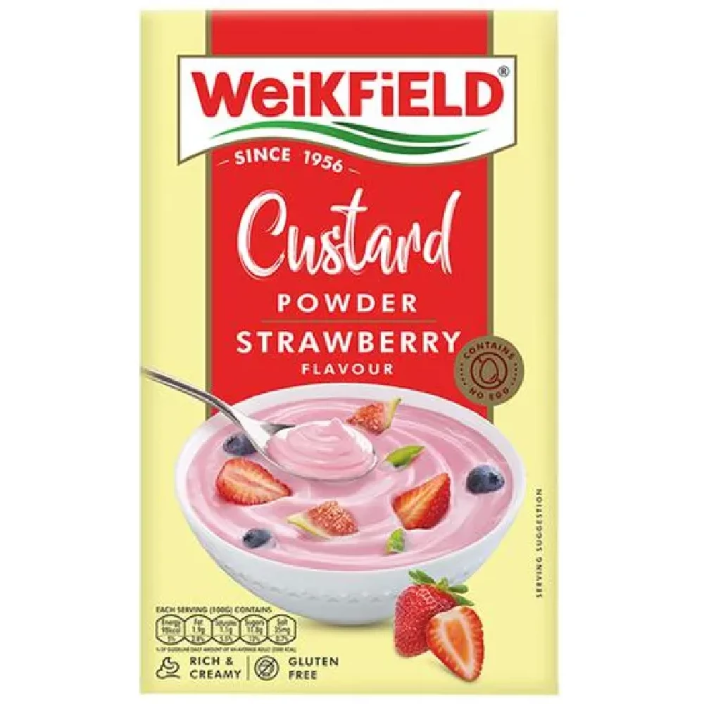 Weikfield Custard Powder - Strawberry Weikfield Custard Powder - Strawberry--75g