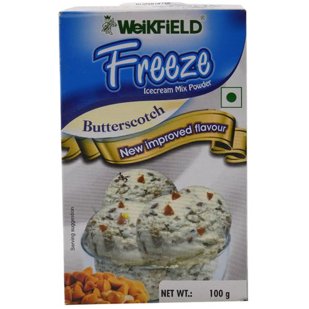 Weikfield Freeze Icecream Mix Powder - Butterscotch Weikfield Freeze Icecream Mix Powder - Butterscotch--100 g Carton
