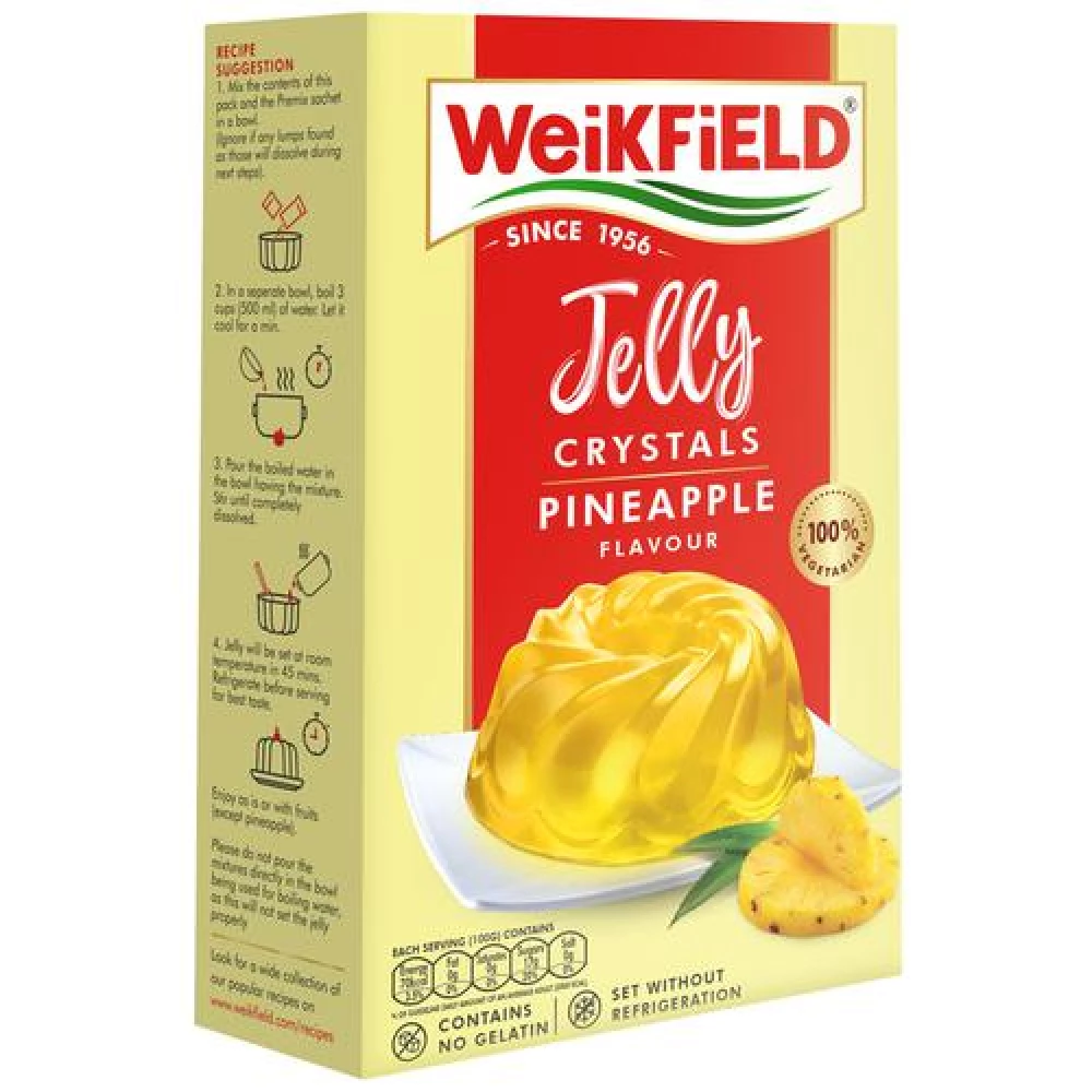 Weikfield Jelly Crystals - Pineapple Flavor - Image 5