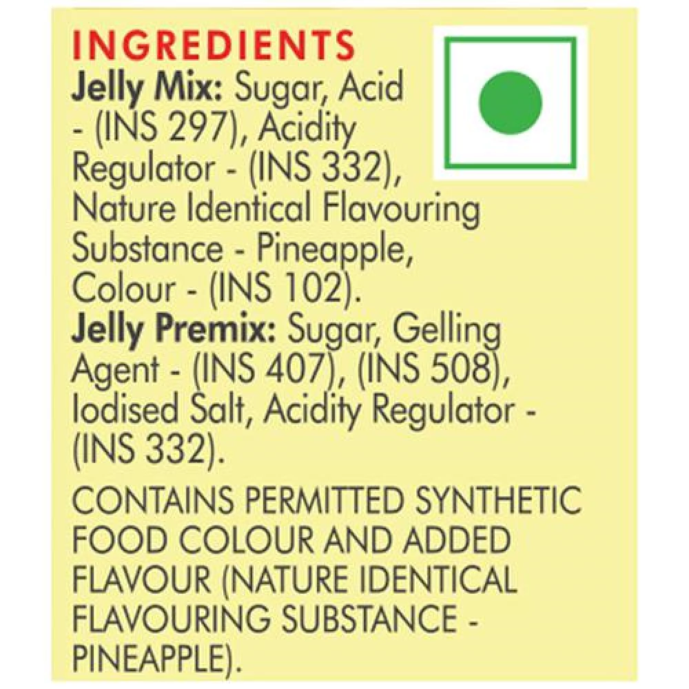 Weikfield Jelly Crystals - Pineapple Flavor - Image 6