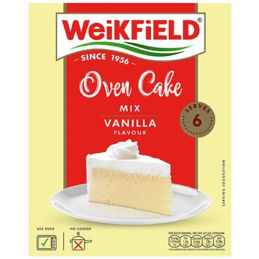 Weikfield Oven Cake Mix - Vanilla Weikfield Oven Cake Mix - Vanilla--225g