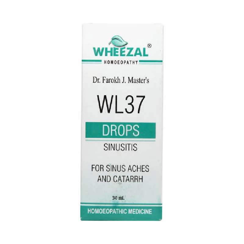 Wheezal WL37 Sinusitis Drop - Image 1