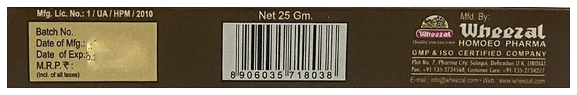 Wheezal Arnica Ointment - Image 2