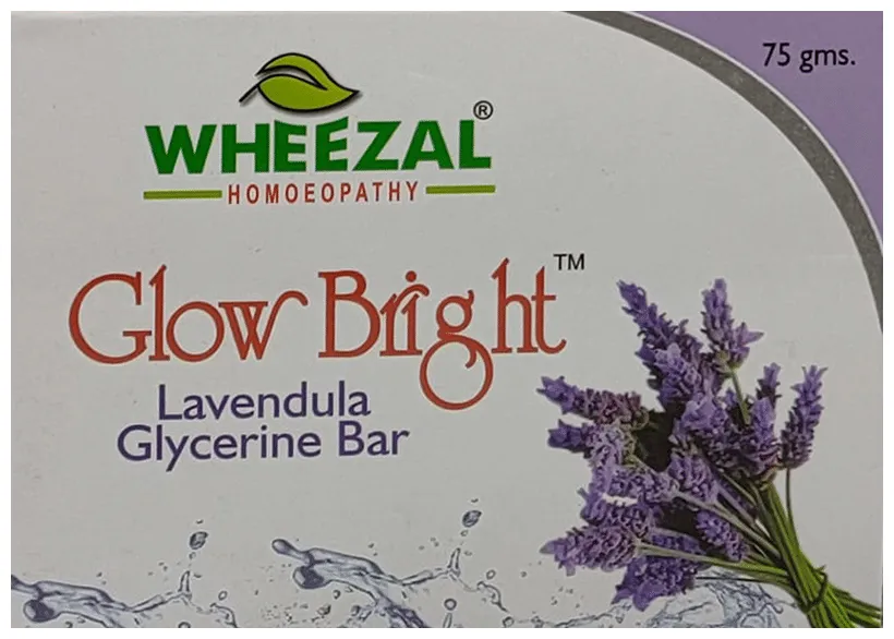 Wheezal Glow Bright Lavendula Glycerine Bar