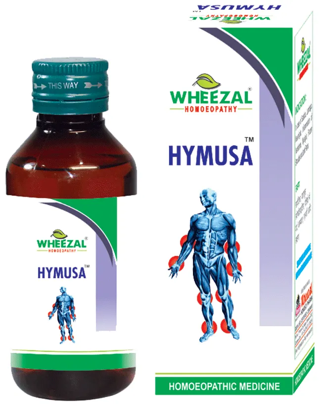 Wheezal Hymusa Syrup | Homeopathic Joint & Muscle Care | Natural Relief for Stiffness-1