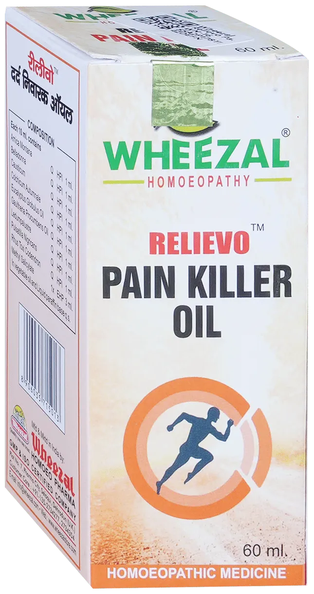 Wheezal Relievo Pain Killer Oil - Image 2