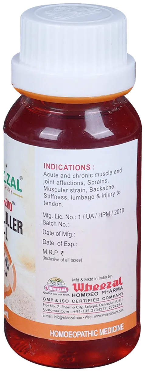 Wheezal Relievo Pain Killer Oil - Image 6