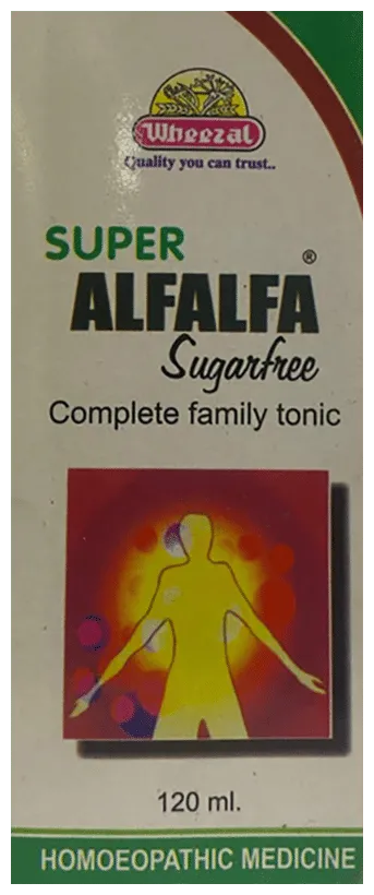 Wheezal Super Alfalfa Syrup Sugar Free