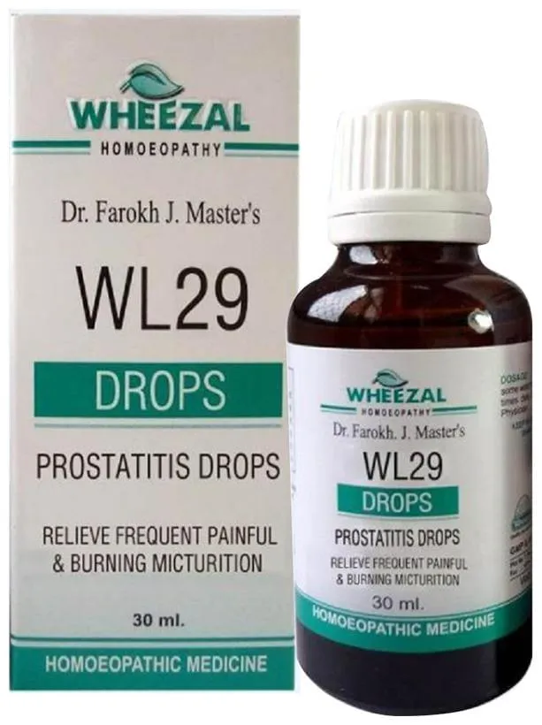Wheezal WL29 Prostatitis Drop - Image 1