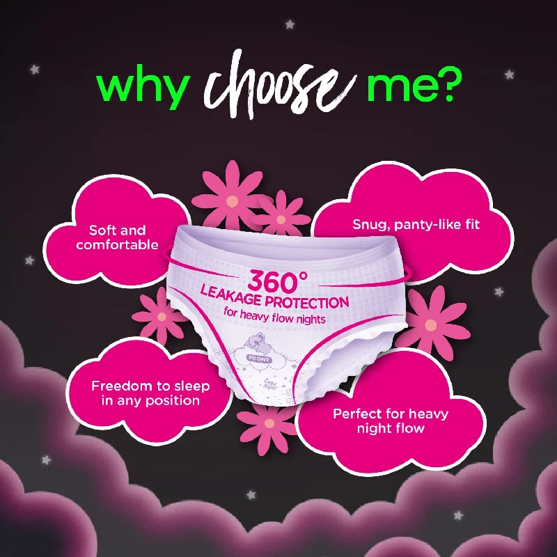 Whisper Bindazzz Night Period Panty - Image 4