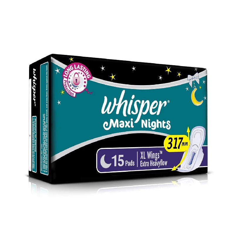 Whisper Maxi Nights Sanitary Pads - Image 2
