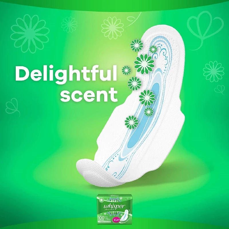 Whisper Ultra Clean XL+ Sanitary Pads - Image 9