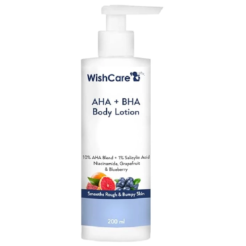 WishCare 10% AHA + 1% BHA Body Lotion WishCare 10% AHA + 1% BHA Body Lotion-Pack Size-200 ml