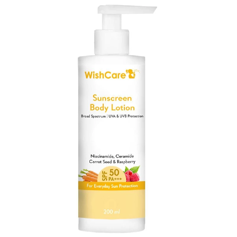 WishCare Sunscreen Body Lotion SPF 50 Broad Spectrum - Image 8