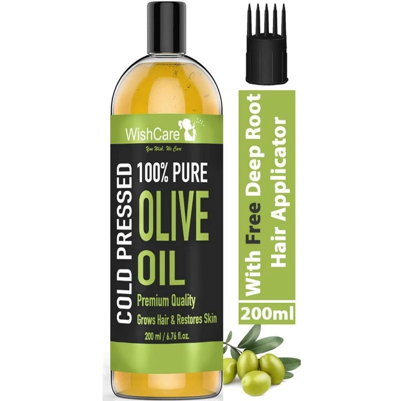 Wishcare 100% Pure Cold Pressed Castor Oil & Olive Oil - Image 4