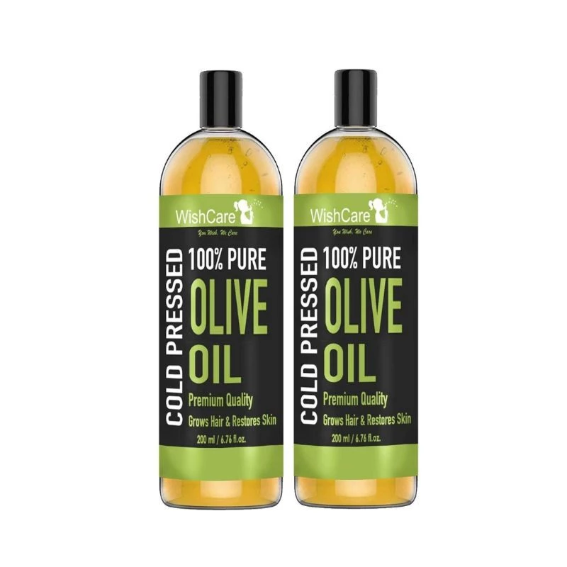 Wishcare 100% Pure Cold Pressed Olive Oil For Healthy Hair & Glowing Skin (Pack Of 2) - Image 9