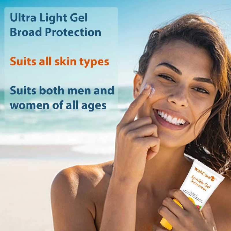 Wishcare Invisible Gel Sunscreen SPF 50+ Pa++++ - Image 6