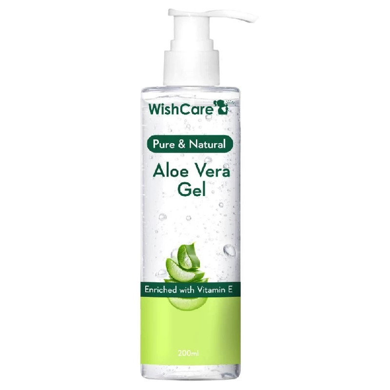 Wishcare Pure & Natural Aloe Vera Gel - Enriched With Vitamin E - Image 7