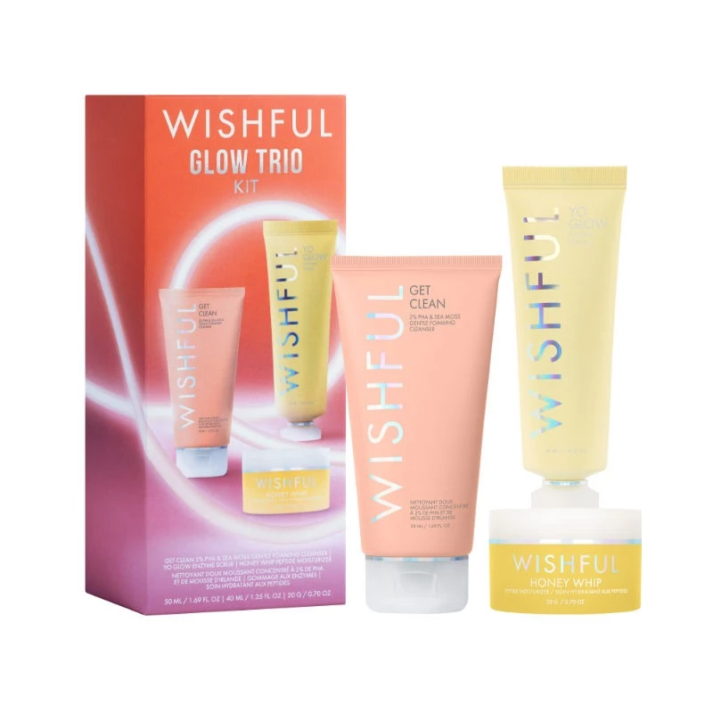 Wishful By Huda Beauty Glow Trio Kit Wishful By Huda Beauty Glow Trio Kit-Pack Size-Combo of 3