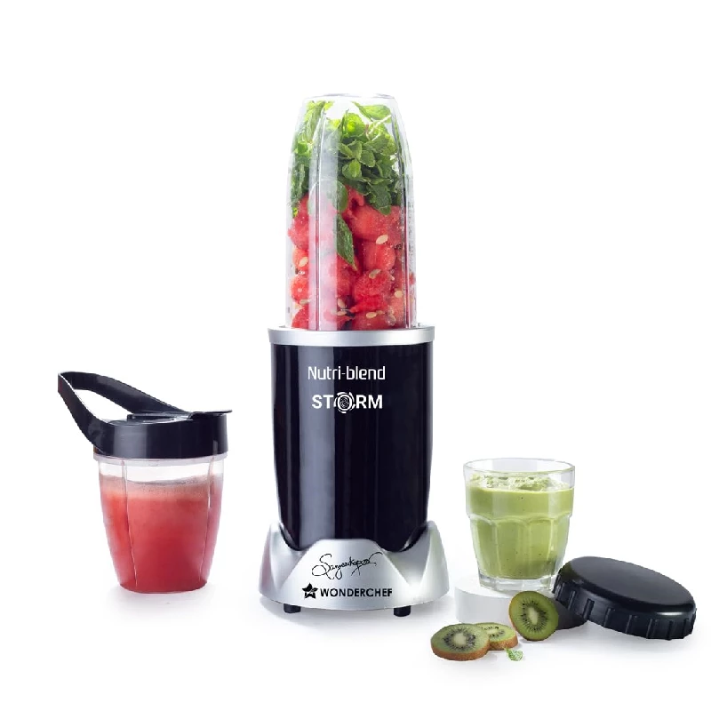 Wonderchef 1200 Watts Nutri-Blend Storm Blender-Black Wonderchef 1200 Watts Nutri-Blend Storm Blender-Black-Pack Size-2 kg