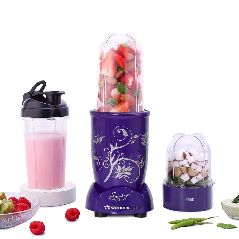 Wonderchef Nutri-blend Mixer Grinder & Blender-Purple