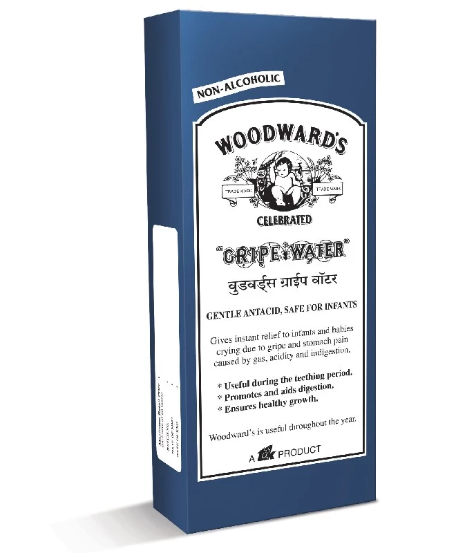 Woodward's Gripe Water | Gentle Infant Antacid | Colic and Gas Relief-4